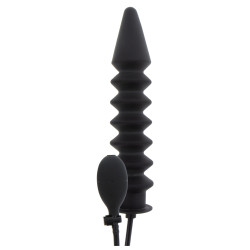 Hidden Desire Gode gonflable Expert Ribbed 28 x 6 cm Noir